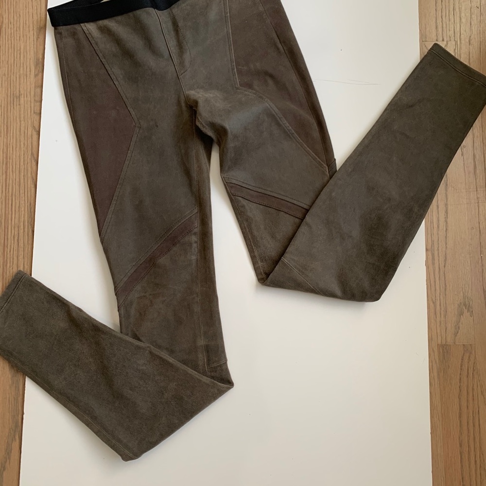 Helmut Lang 💯 lamb leather leggings - Picture 4 of 15